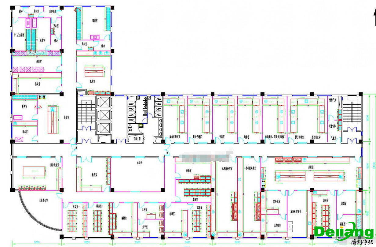 有機化學(xué)實驗室平面圖