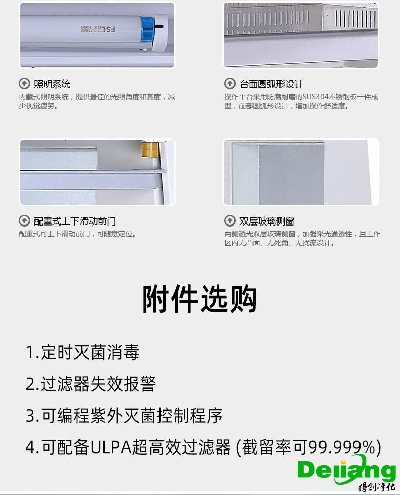 垂直流超凈工作臺產品細節(jié)