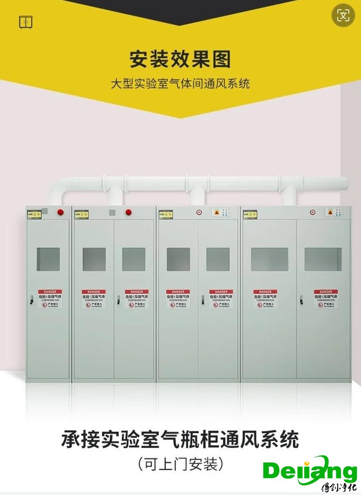 氣瓶柜排風(fēng)管道