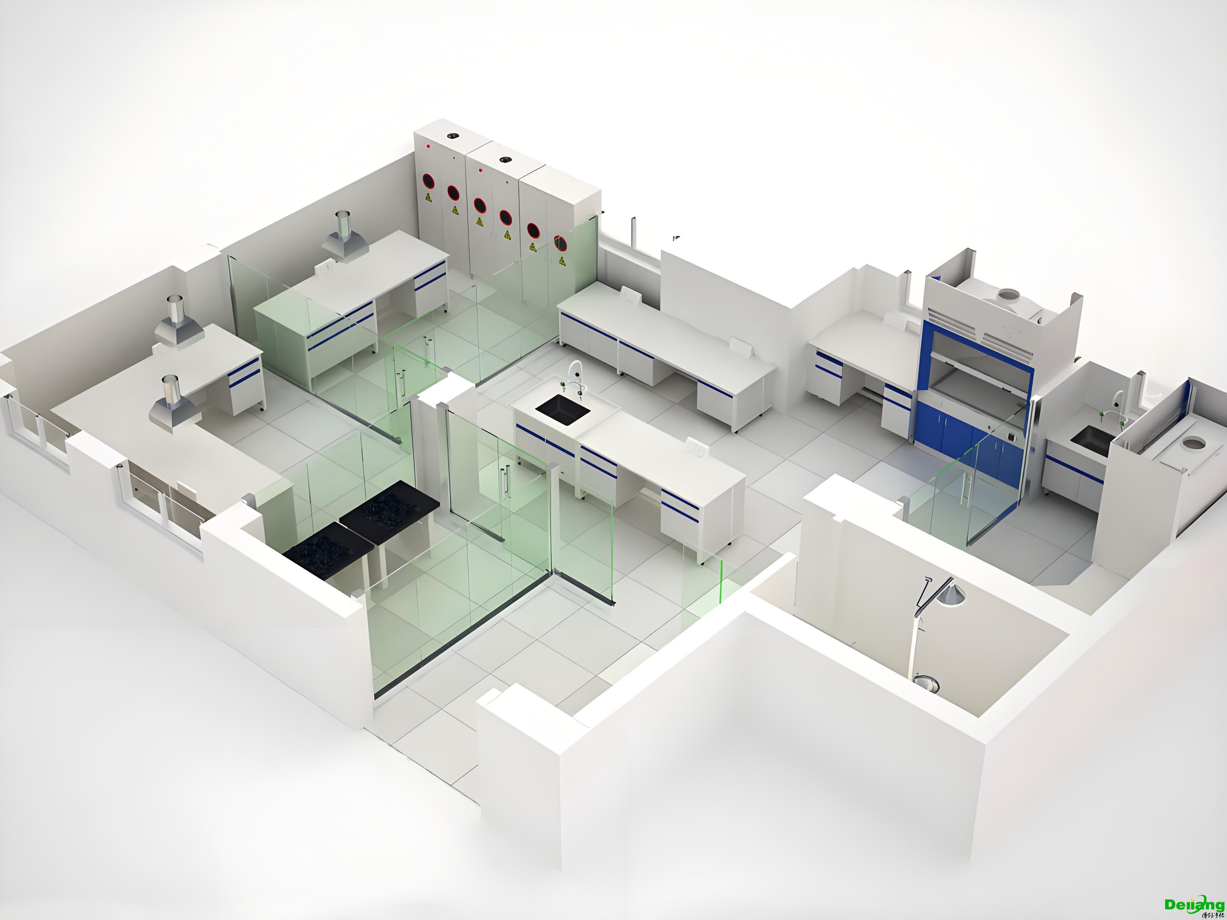 實(shí)驗(yàn)室功能區(qū)布局設(shè)計(jì)